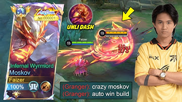 THANK YOU ONIC KELRA FOR THIS NEW MOSKOV BUILD AND EMBLEM FOR GOLD LANE!!🔥 (AUTO WIN) - MLBB