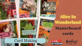 Use your scraps for Masterboards and card making @BittyPenny