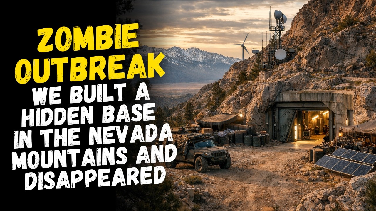 ZOMBIE OUTBREAK: We Built a Hidden Base in the Nevada Mountains and Disappeared - Creepypasta