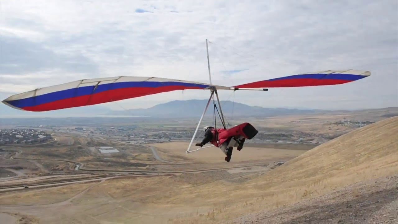 Hang Gliding at Point of the Mountain YouTube
