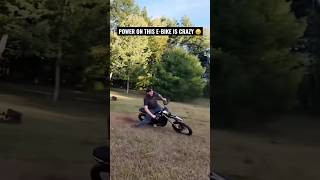 The Power On This E-Bike Is Crazy 😦 #nationwidebikelife #ebikes #bikers #testrider