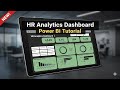 HR Analytics Dashboard in Power BI | End-to-End Power BI Project