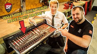 We Organised Colin Furze's NEW WORKSHOP Sealey Tool Drawers!