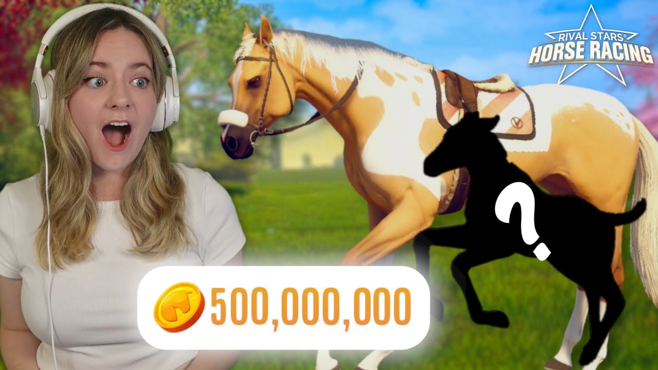 ВЫВЕДЕНИЕ САМОЙ ДОРОГОЙ ЗОЛОТОЙ ЛОШАДИ В ИГРЕ — Rival Stars Horse Racing | Pinehaven
