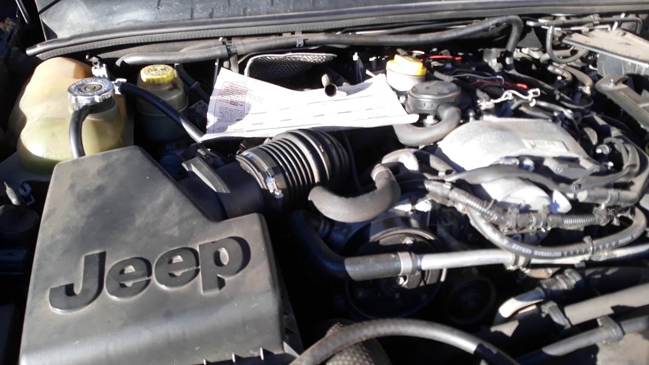 2003 Jeep Grand Cherokee transmission fluid level - YouTube