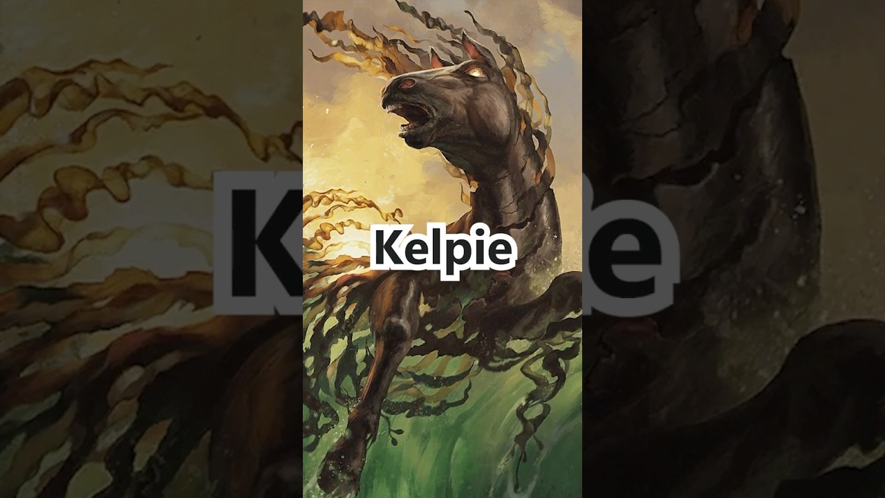 Surviving the Kelpie, Scottland's deadly water horse.
