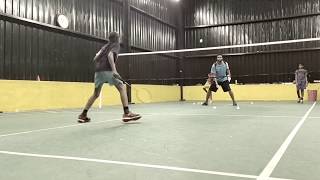 Badminton Multi Shuttle Defence Training