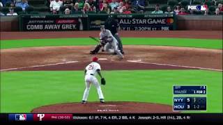 Clint Frazier Hits Home Run in MLB Debut