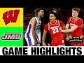 5 wisconsin vs james madison highlights  ncaa mens basketball championship  college basketball