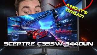 Sceptre C355W-3440UN Review 