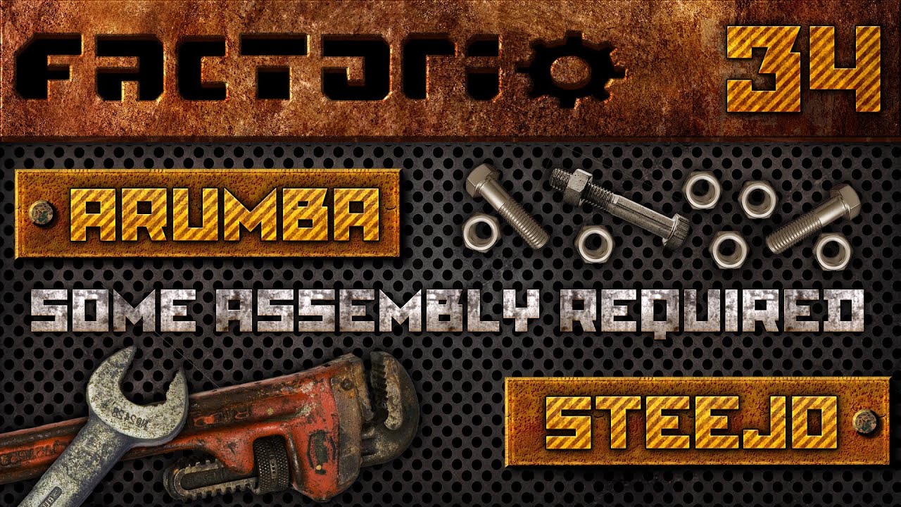 Factorio Some Assembly Required 34 - YouTube