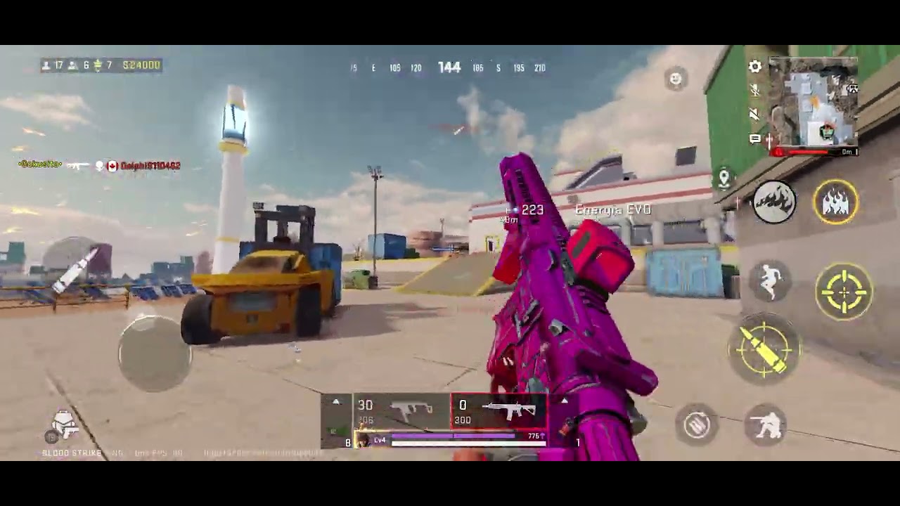 Subiendo en blood strike 