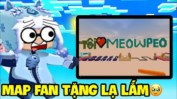 MAP PARKOUR 1 MÁU LOVE MEOWPEO NHƯNG MÀ NÓ LẠ LẮM TRONG MINI WORLD MINI GAME