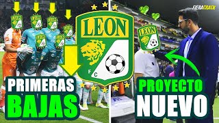 ✅ Las PRIMERAS BAJAS de LEÓN ⚽ NUEVO PROYECTO  de JORGE BABA ⚽Noticias CLUB LEÓN  PACO VILLA