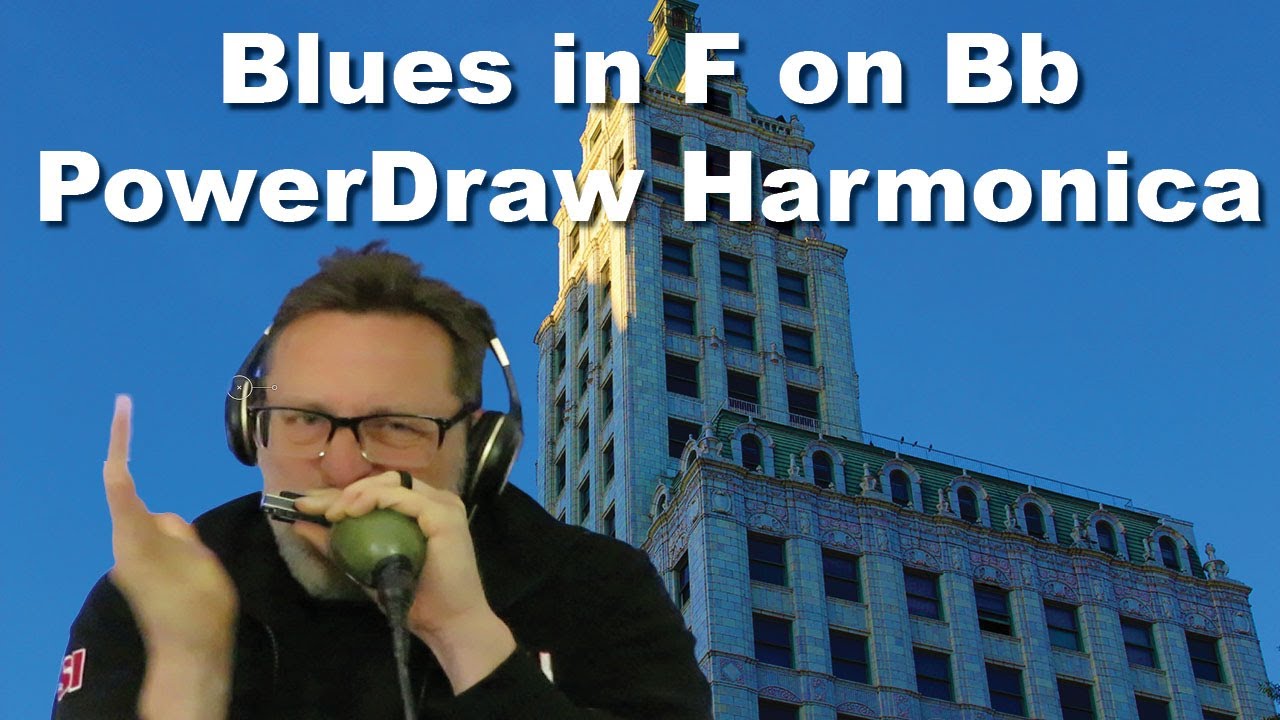 Blues in F on Bb PowerDraw Diatonic Harmonica