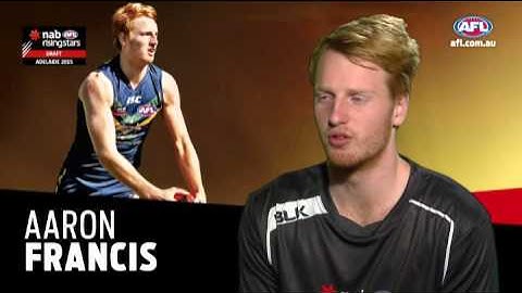2015 NAB AFL Draft Trumps - Aaron Francis