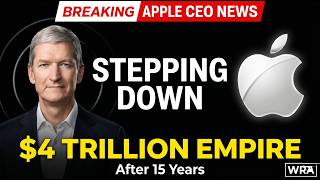 Tim Cook STEPPING DOWN as Apple CEO! John Ternus Named NEW Apple CEO | WRA screenshot 5