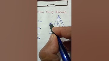 How many triangle? दी गई आकृति में कितने त्रिभुज है? SSC Reasoning।।RRB NTPC Reasoning