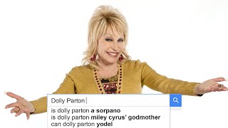 Video thumbnail of "Dolly Parton Answers the Web's Most Searched Questions | WIRED"