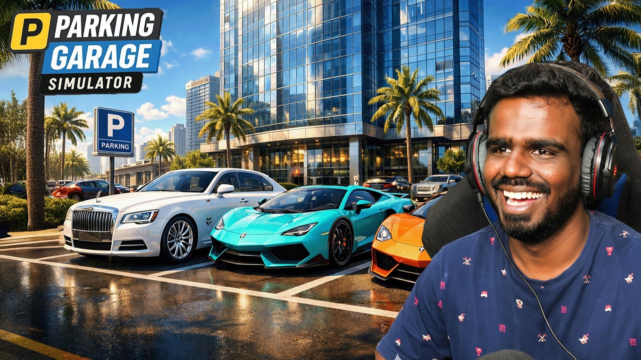 Darr Burr Parking Garage Simulator Gameplay on தமிழ் - DAY 1
