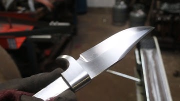 forging a San Mai knife , part 2 making the guards.