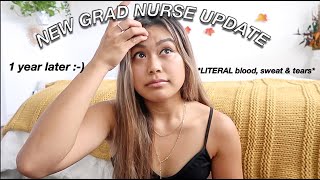 HOW TO SURVIVE AS A NEW GRAD NURSE  [1 year later] RN, BSN