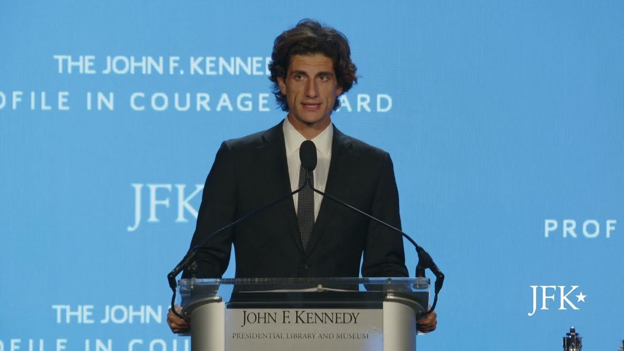 Jack Schlossberg - 2023 Profile in Courage Award - YouTube