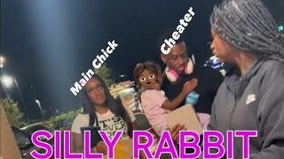Side Chick Confronts Main GF in Disney Land After Finding Out BF Invited Them to the Same Trip!