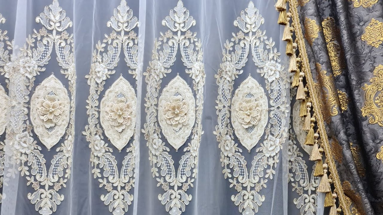 ГОТОВЫЕ КОМПЛЕКТЫ ШТОР С ТЮЛЕМ 3 Д "СТЕЛЛА"! 3 ВАРИАНТА ТЮЛЯ "СТЕЛЛА ...