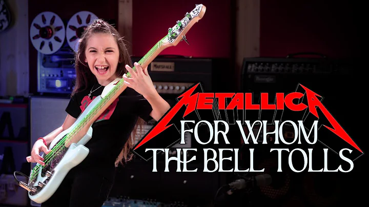Ellen (10yo) Plays Metallica  - For Whom The Bell ...