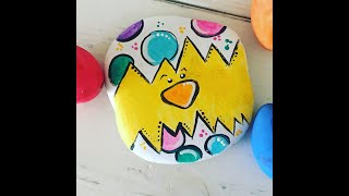 Celebrity Face Painting by Connie BABY EASTER CHICK IN EGG rock painting tutorial Wealth