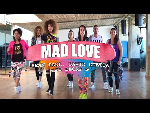 MAD LOVE - David Guetta, Sean Paul ft Becky G / ZUMBA con ALBA DURAN