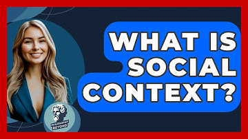 What Is Social Context? - Philosophy Beyond