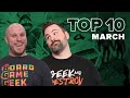 Top 10 hottest board games march 2024  the best of bgg