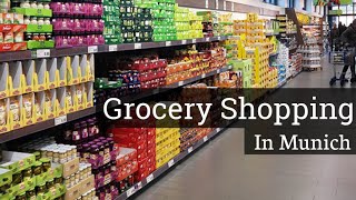 Let's Go Grocery Shopping in Munich, Germany - Grocery shopping at Turkey Shop, Edeka in Munich