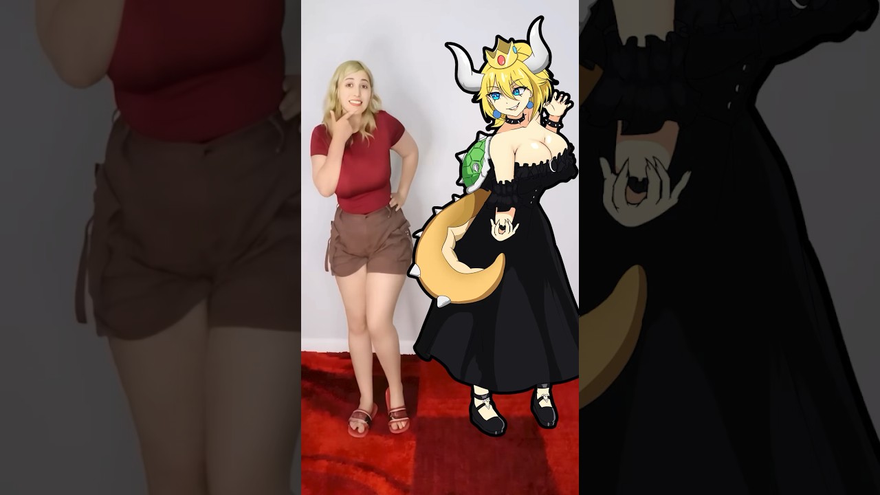 BOWSETTE 2D VS 3D 👑