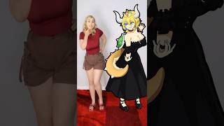 Bowsette 2D Vs 3D