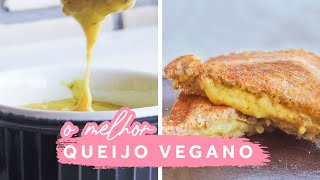 QUEIJO VEGANO QUE DERRETE - sem castanha e sem batata!