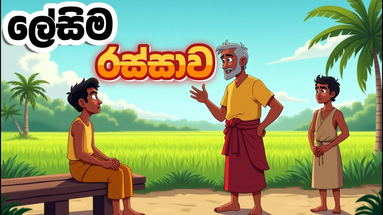 ලේසිම රස්සාව /Lesima Rassava/Sinhala Cartoon Kathandaraya/Sinhala Animation