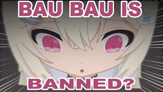 BAU BAU IS BANNED???【FUWAMOCO ANIMATION】