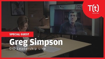 CIO Leadership Live with Greg Simpson, CIO of Synchrony Financial