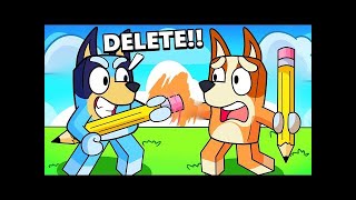BLUEY AND BINGO HAVE MAGIC PENCILS IN ROBLOX! 🤣✏️