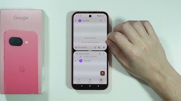 Google Pixel 9a: How to Open Split Screen (Open Two Apps at the Same Time)