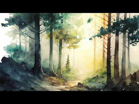 EcoArtLab Original Art TV | Sunny Forest & Other Paintings