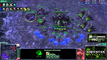 Monster Energy Pro Tips: EG.IdrA Explains Using Baneling Drops/Roaches ZvP