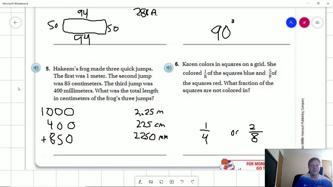 go math 4th grade homework