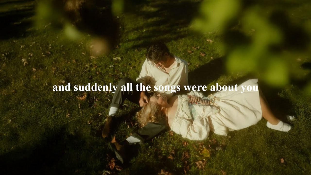 (playlist) and suddenly all the songs were about you