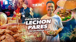 Original PARES LECHON at Mami | CALOOCAN STREET FOOD | TIKIM TV