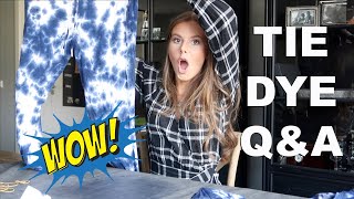 GA IK IN AMERIKA STUDEREN &amp; SAMENWONEN MET TJ?! - TIE DYE Q&amp;A