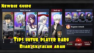 Tips untuk pemain baru  - Tokyo Ghoul Awakening screenshot 3